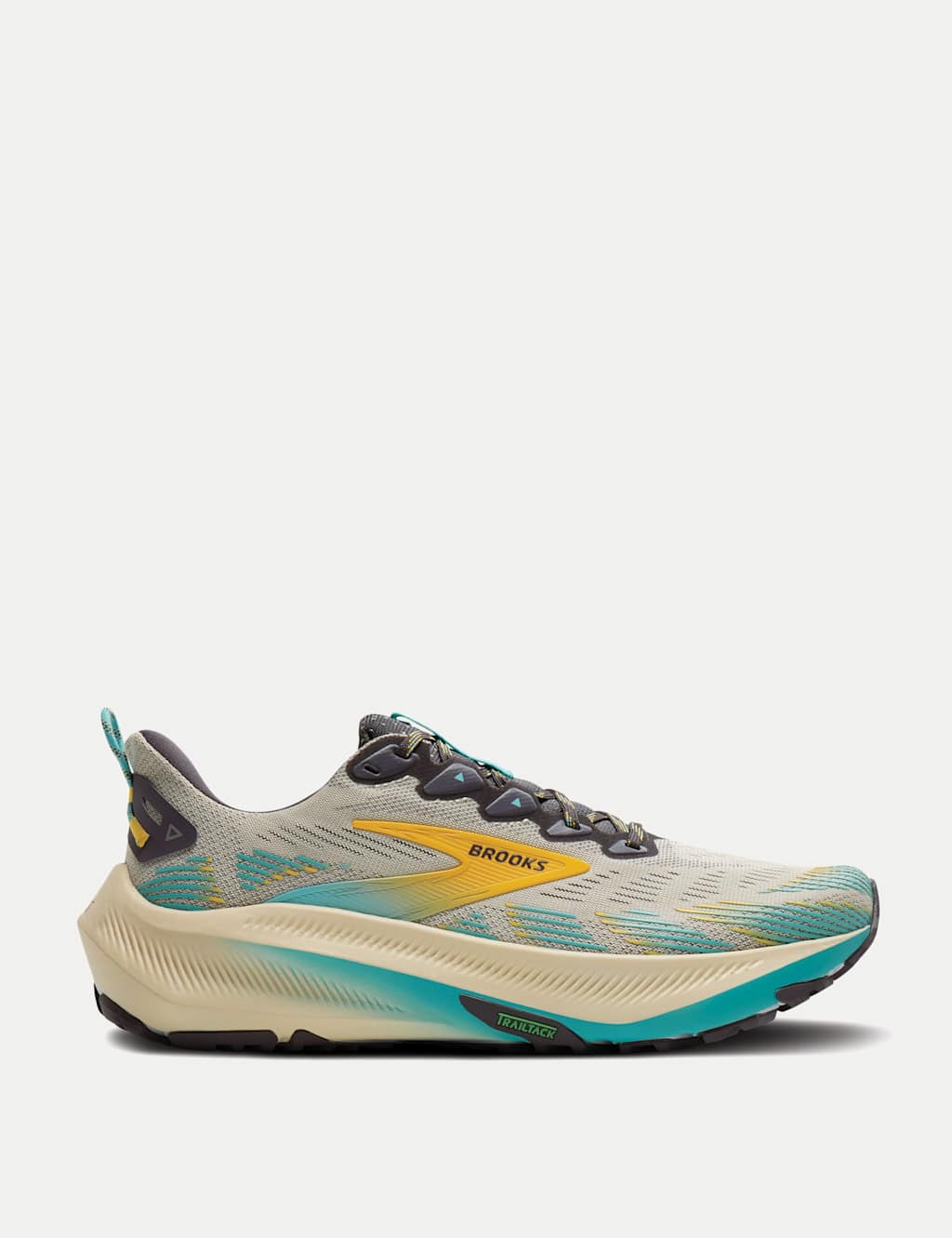 Brooks Men's Ghost Trail Trainers - 10 - Multi - Available at M&S