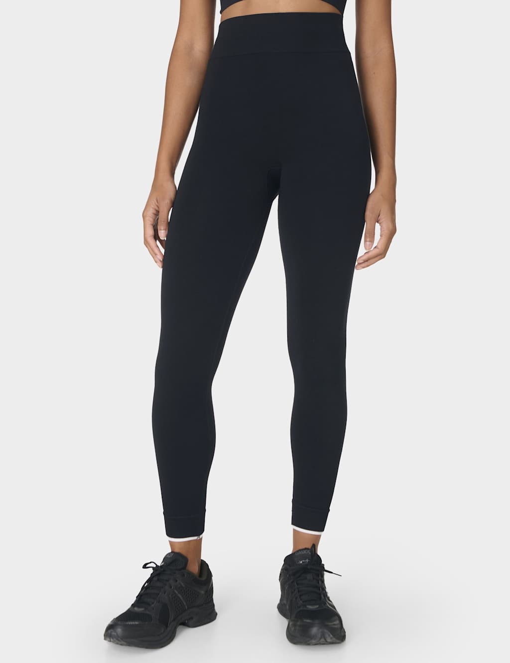 Sweaty Betty Women's Modal Rich Seamless Base Layer Leggings - Small - Black
