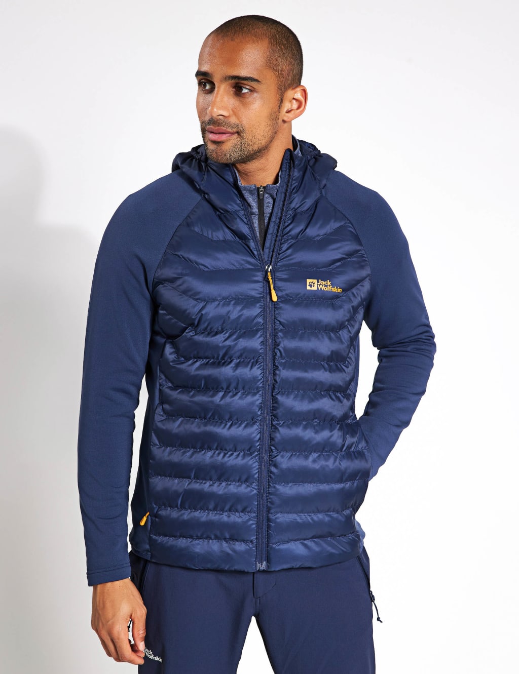 Routeburn Pro Hybrid Hooded Puffer Jacket