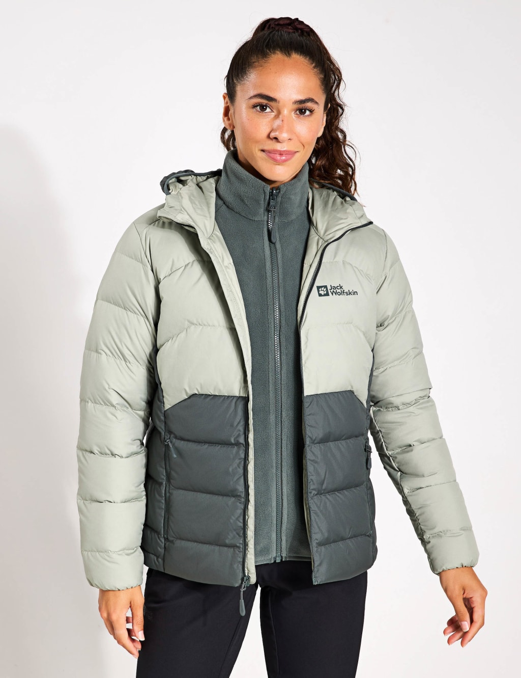 Ather Down Packable Hooded Puffer Jacket