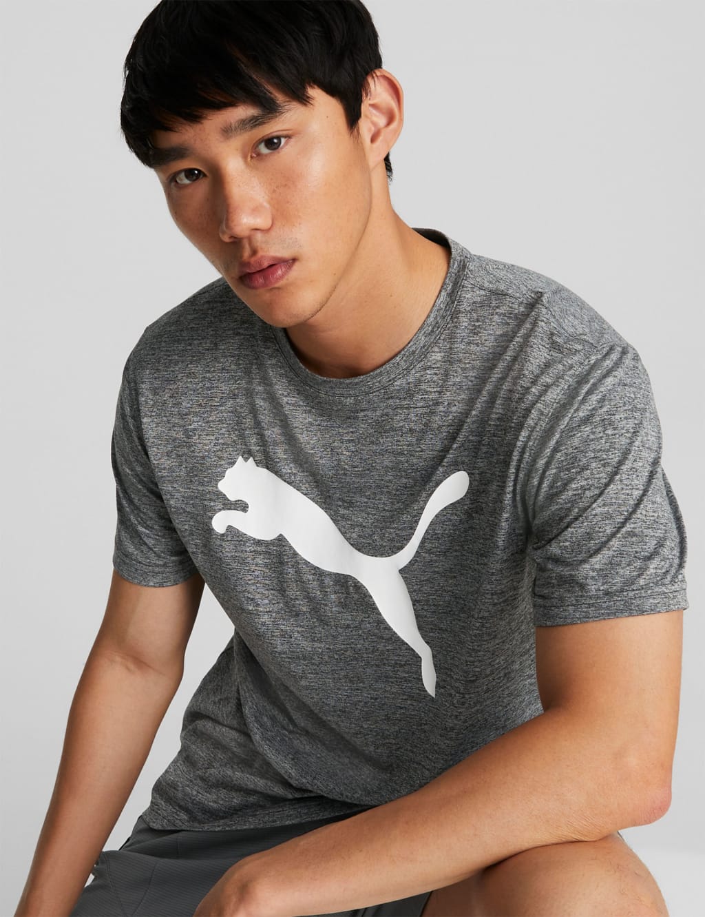 Favourite Heather Cat Logo Training T-Shirt