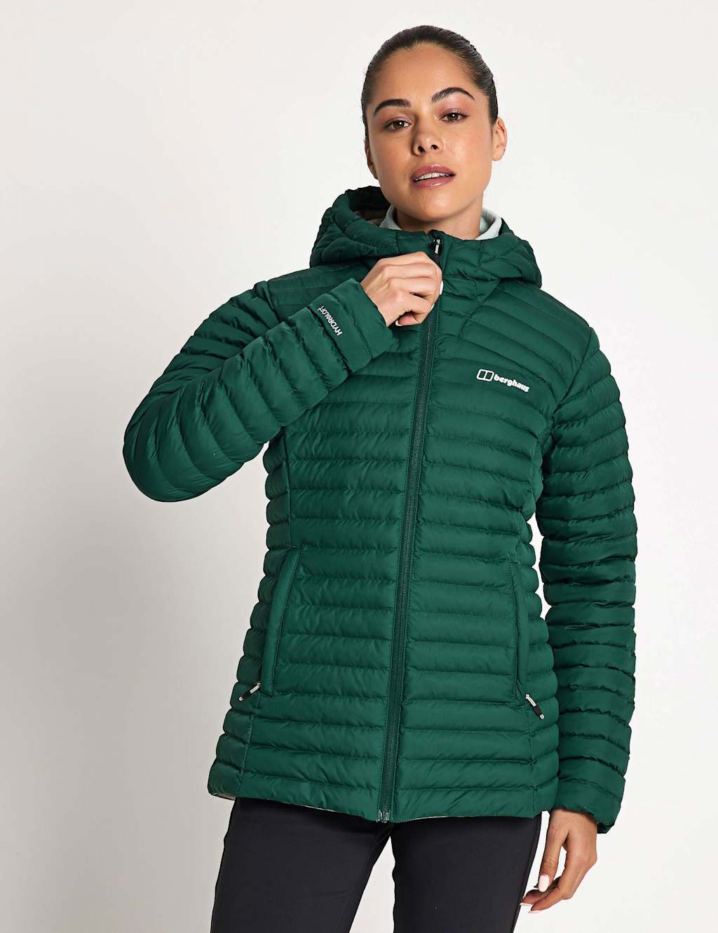 Berghaus Nula Micro Puffer Jacket Dark Green