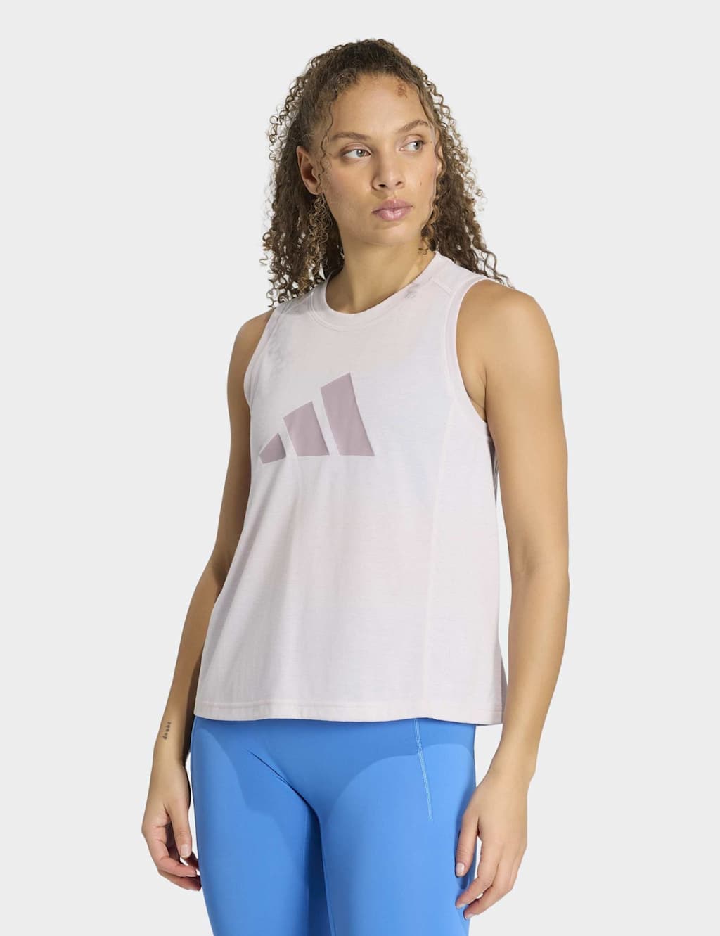 Adidas Women's Big Performance Training Vest Top - Large - Light Purple