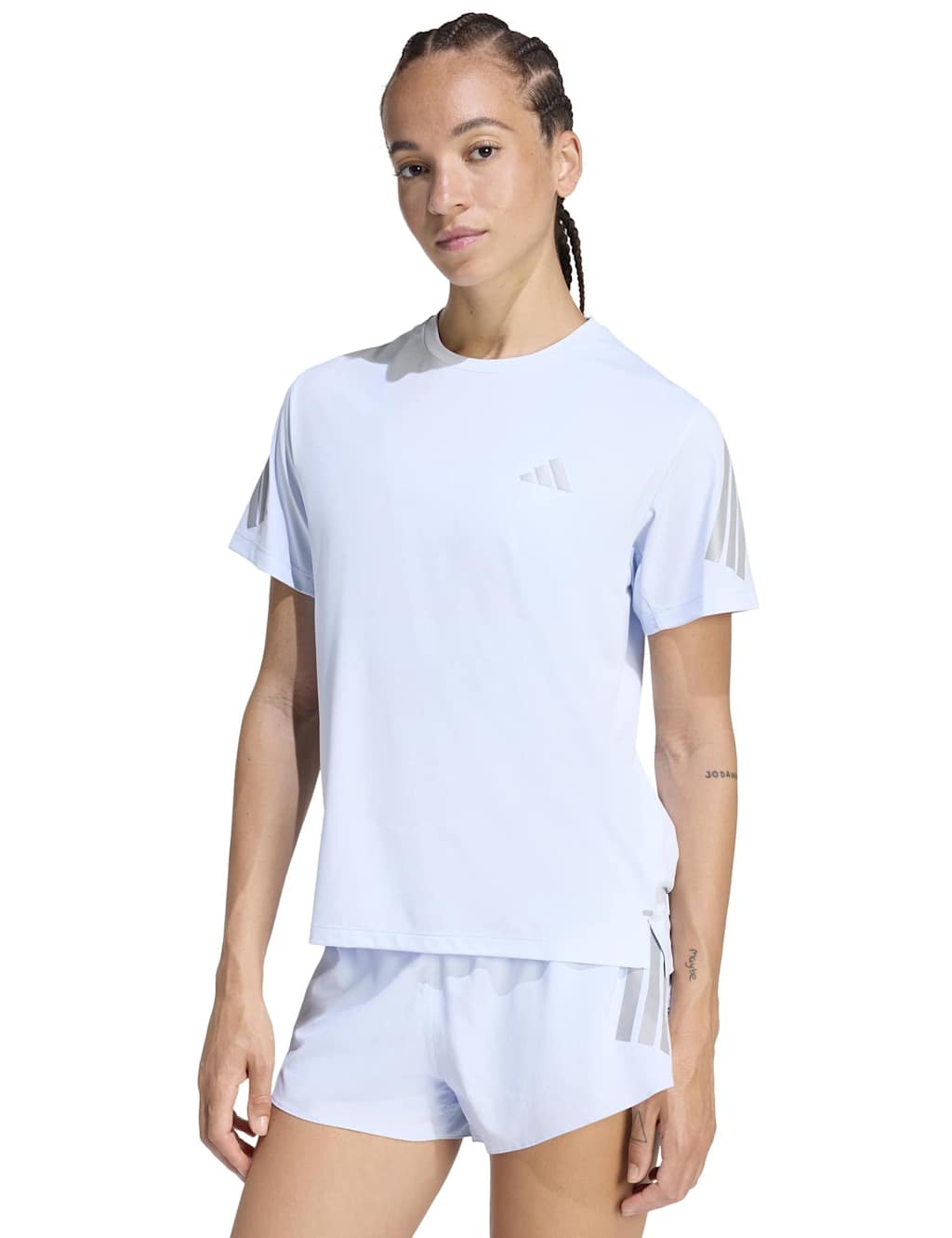 Adidas Women's Climacool T-Shirt - Small - Light Blue