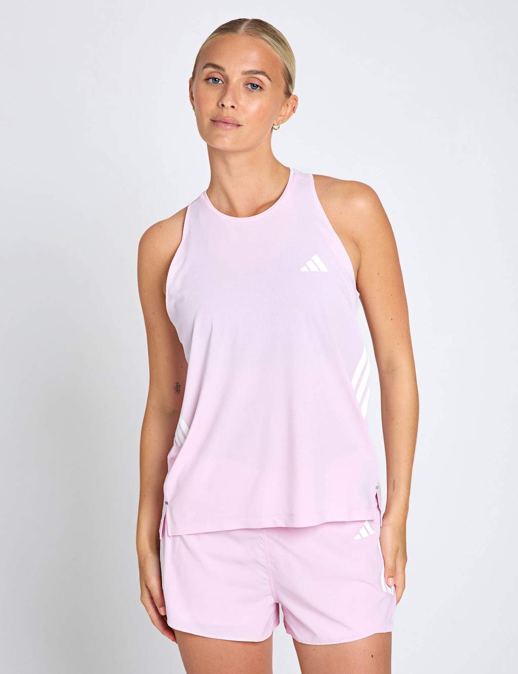 Adidas Women's Climacool Crew Neck Tank Top - Small - Light Pink