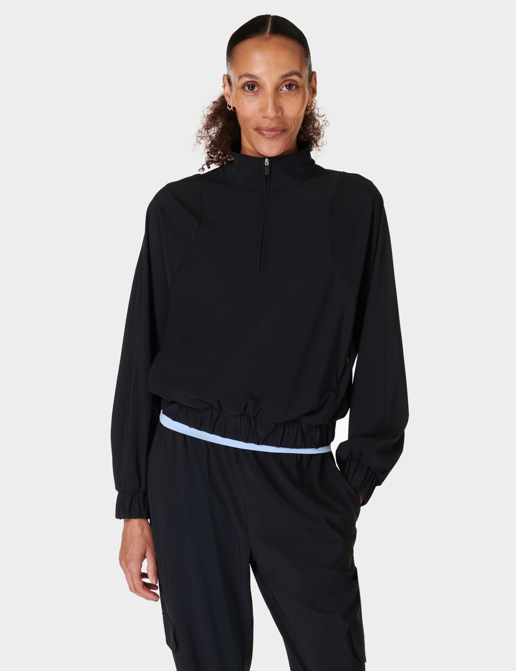 Explorer Funnel Neck Half Zip Sweatshirt