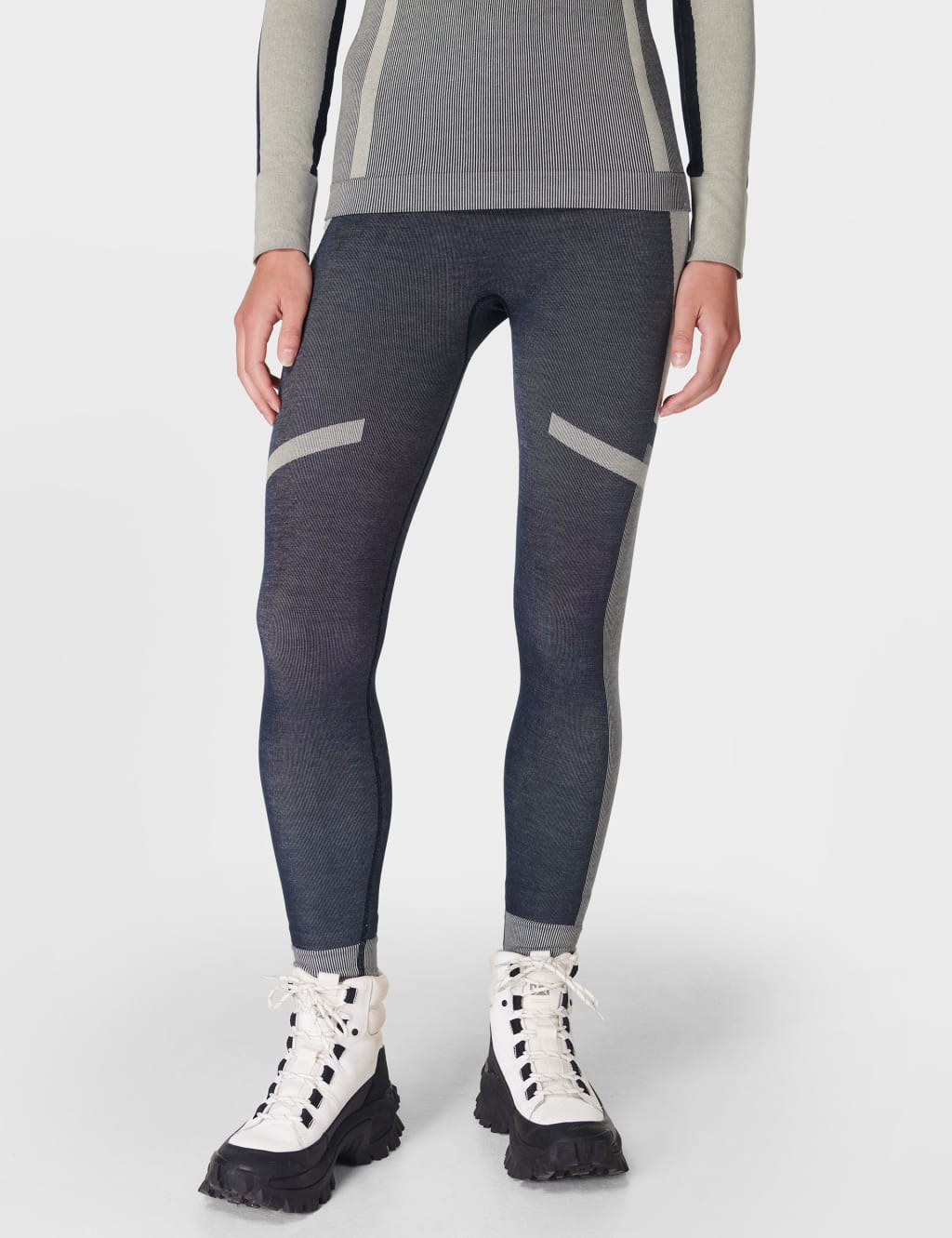 Chevron High Waisted Leggings