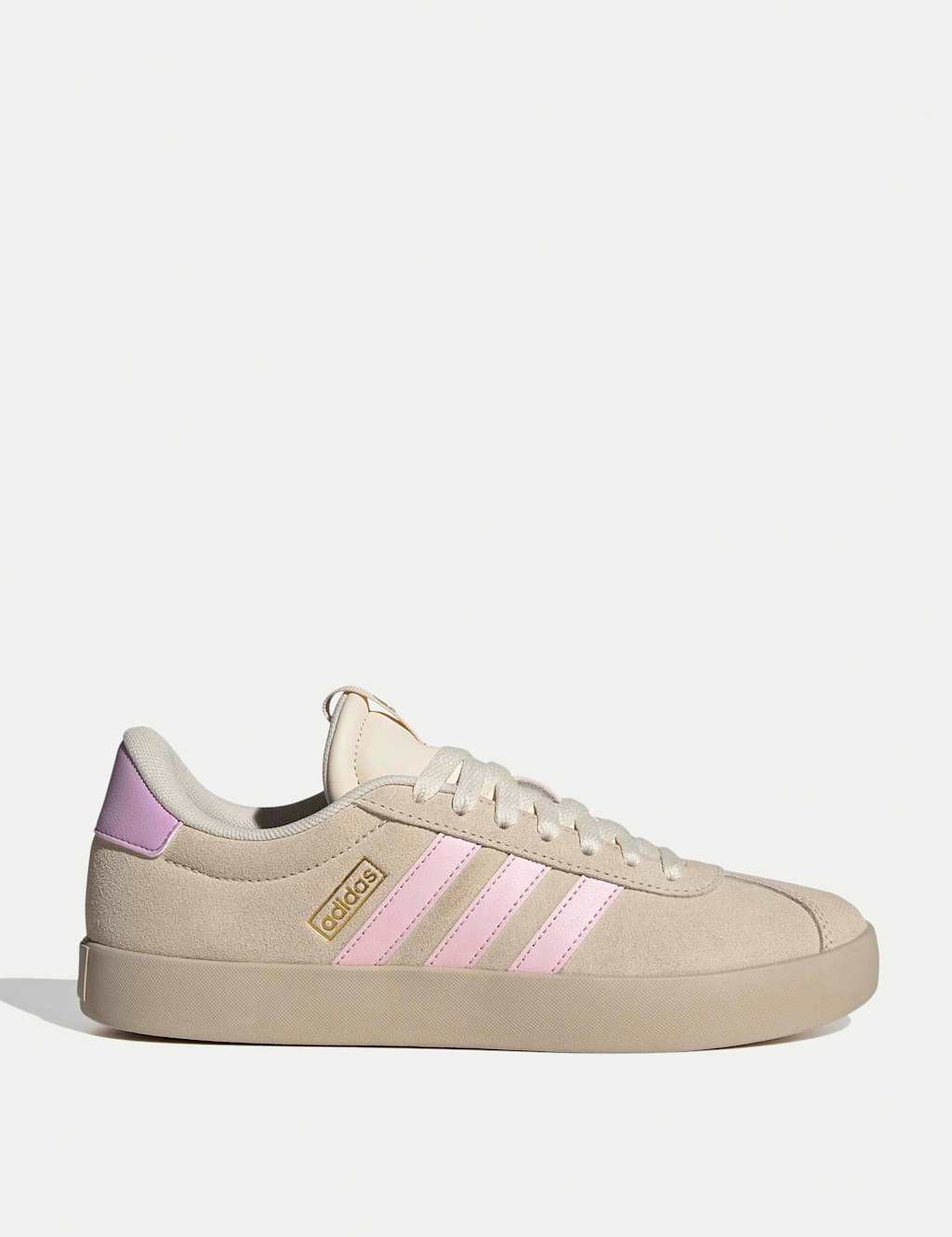 Adidas Women's VL Court 3.0 Shoes - 8 - Soft White
