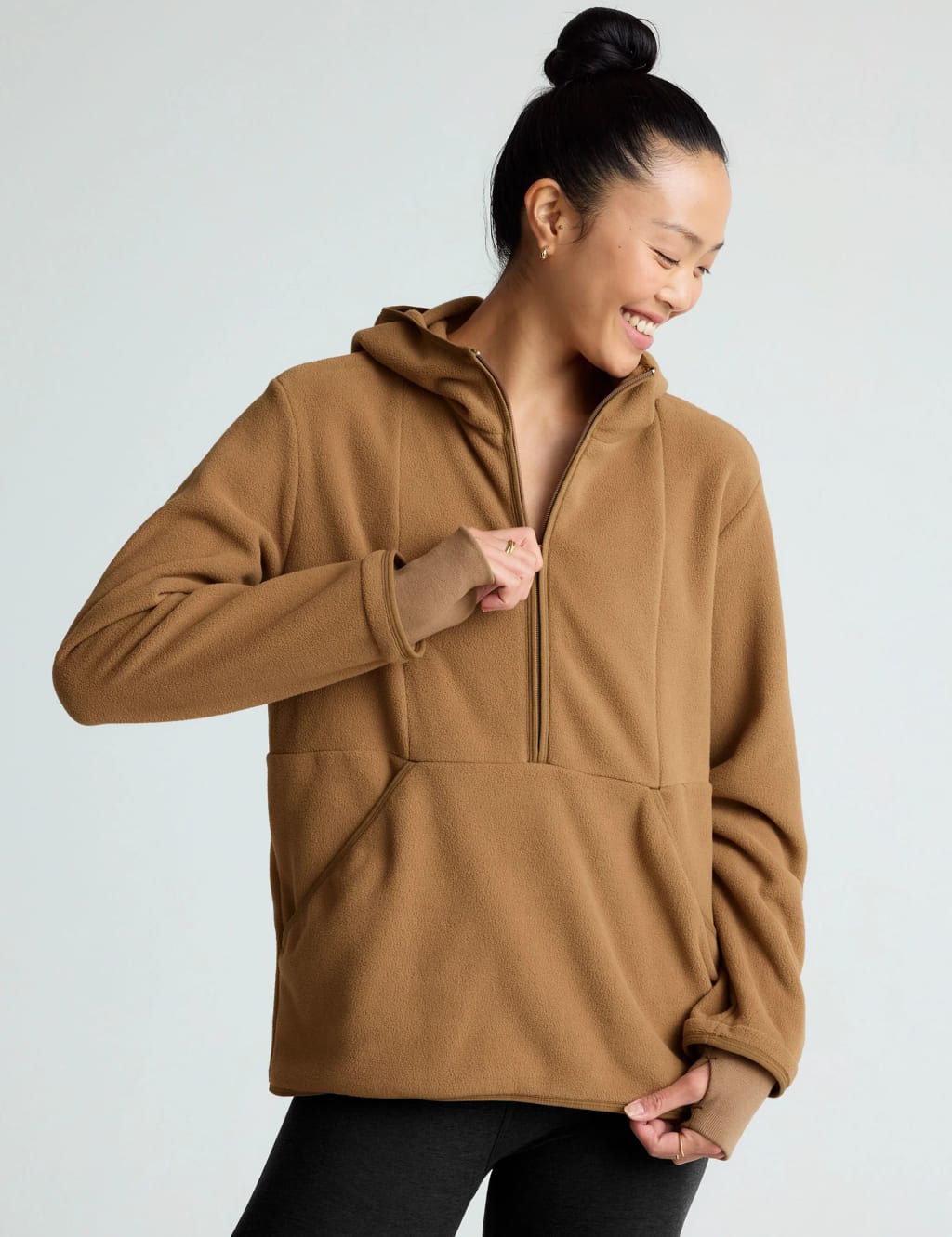 Urban Explorer Hooded Half Zip Sweatshirt
