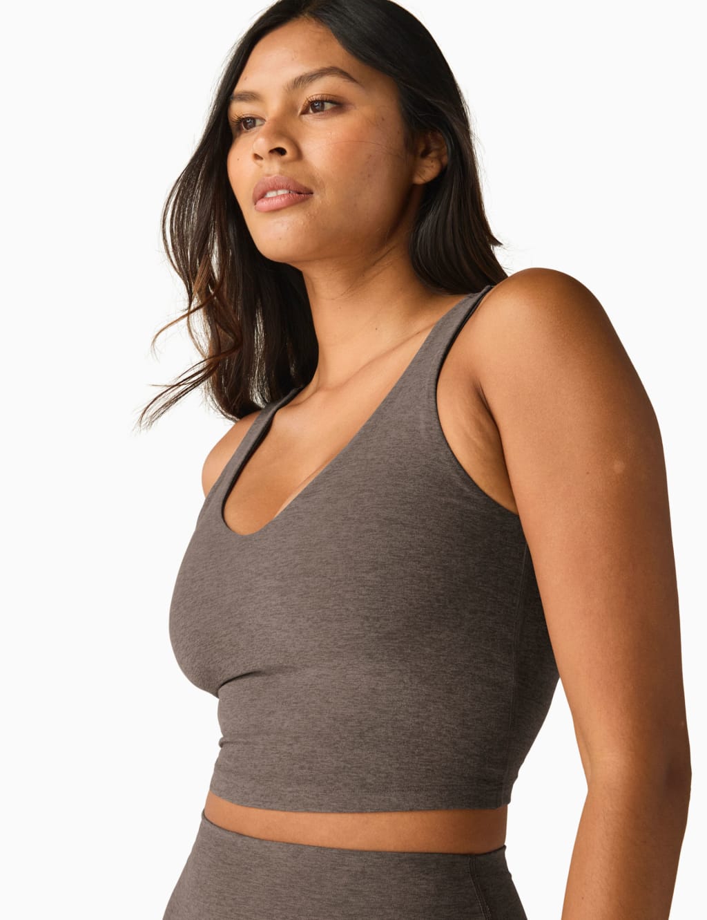 Spacedye Good Day V-Neck Crop Vest Top