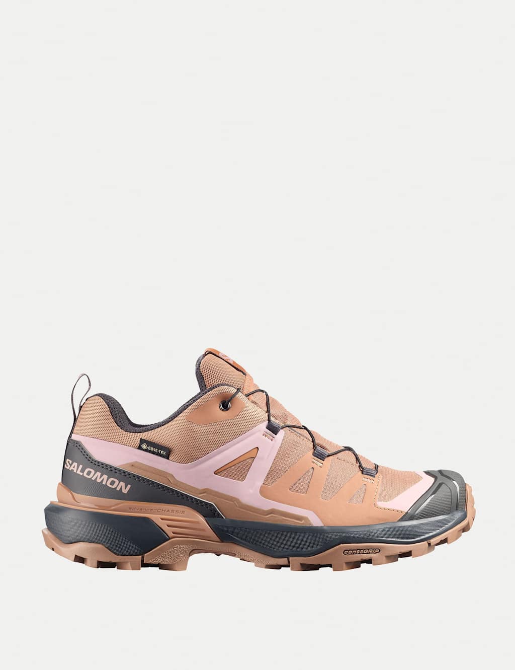 Salomon Women's X Ultra 360 GTX Waterproof Hiking Trainers - 7 - Pink Mix