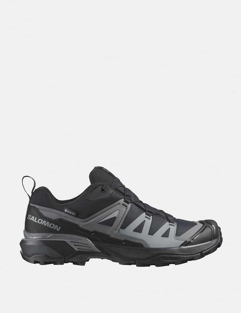 Salomon Men's X Ultra 360 Waterproof Hiking Trainers - 11 - Black Mix