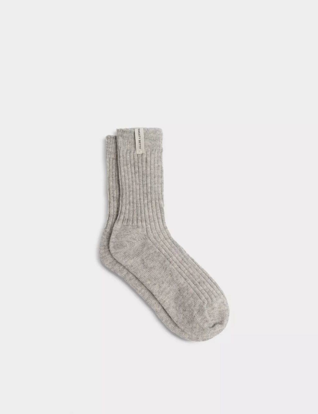 Ribbed Ankle High Socks