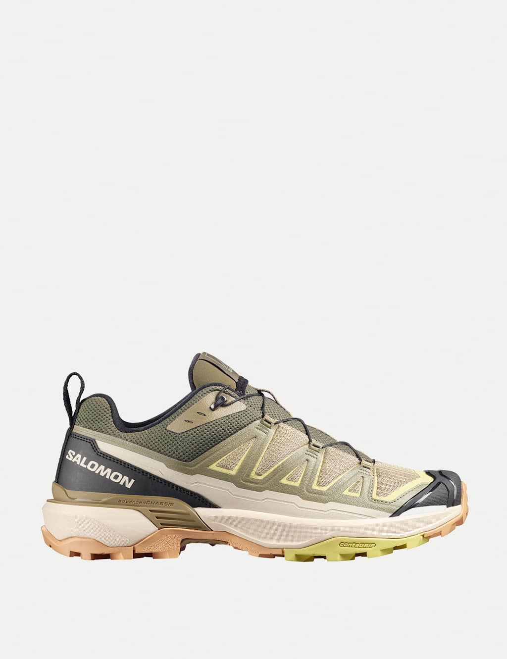 Salomon Men's X Ultra 360 Edge Hiking Trainers - 10 - Green Mix