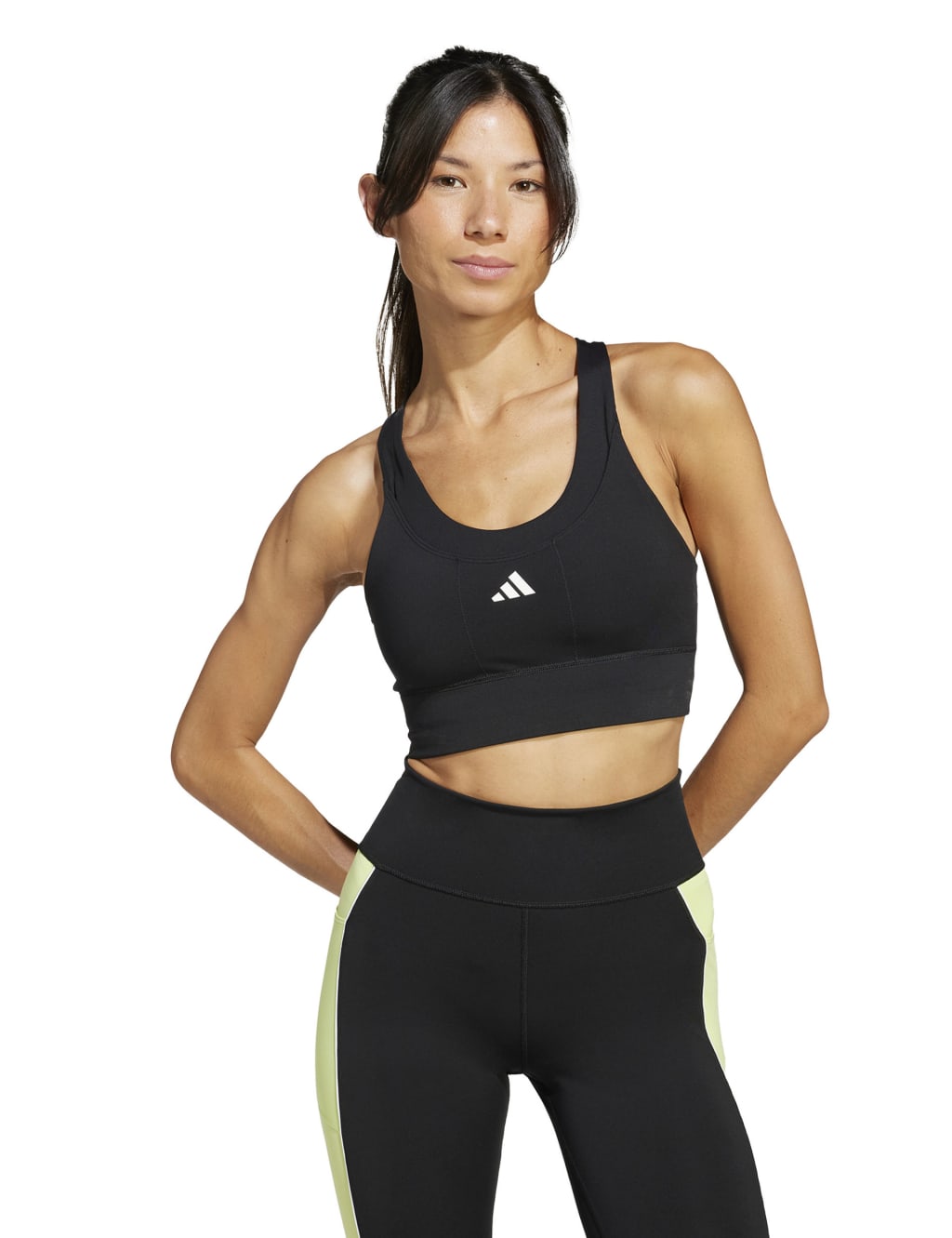 Run Pocket Medium Support Sports Bra A-D