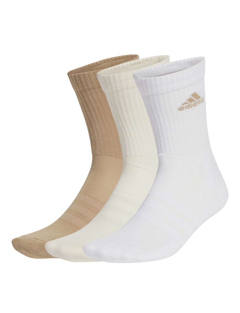 3pk Cotton Rich Cushioned Ankle High Socks