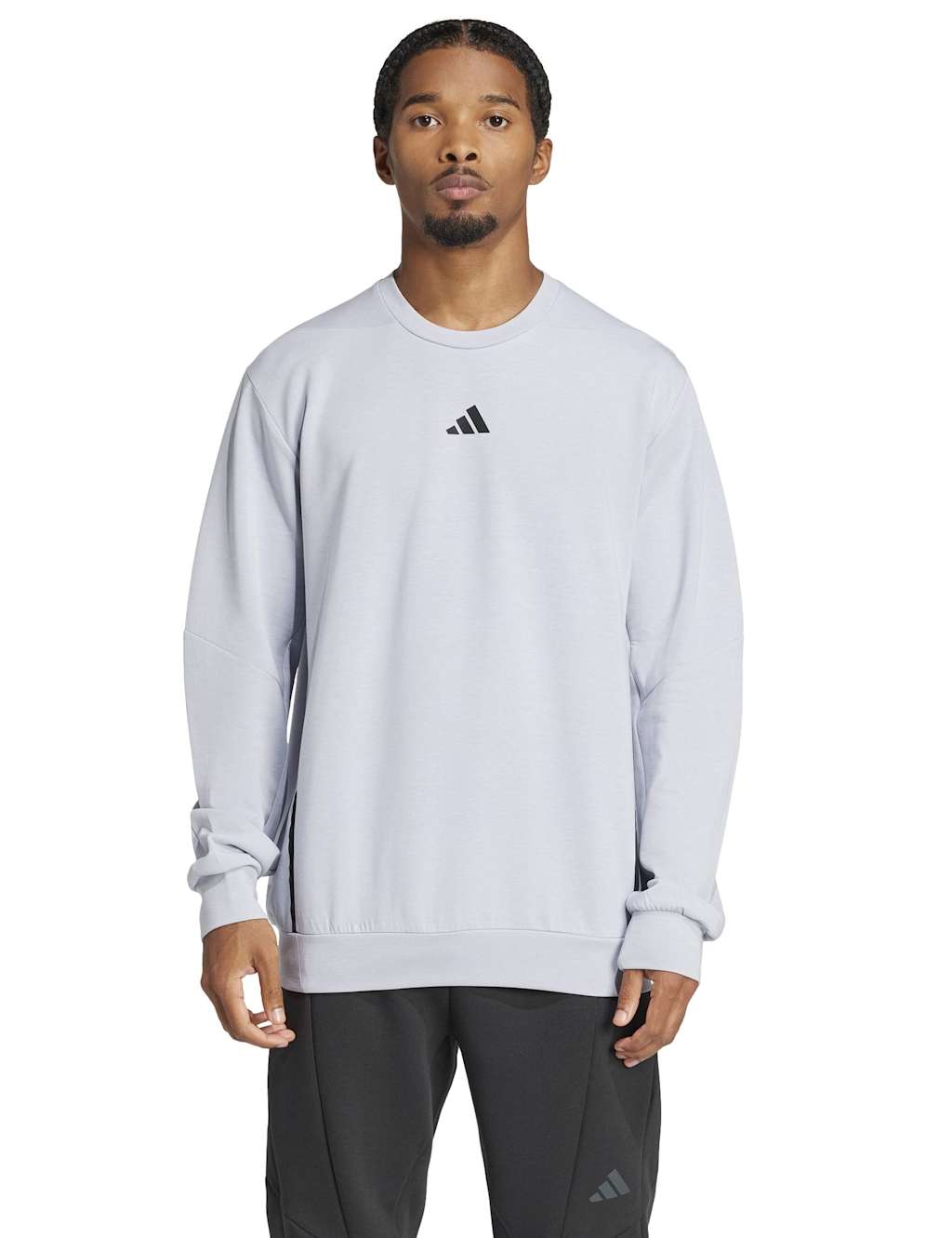 Adidas Men's Designed For Training Sweatshirt - S - White