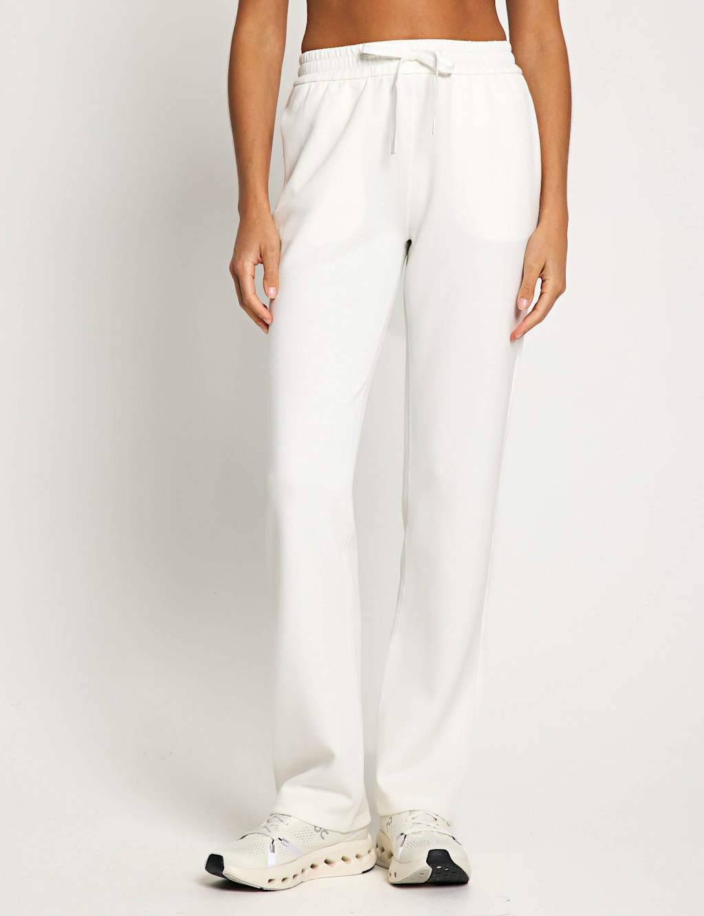 Lilybod Aimie High Waisted Relaxed Joggers Soft White