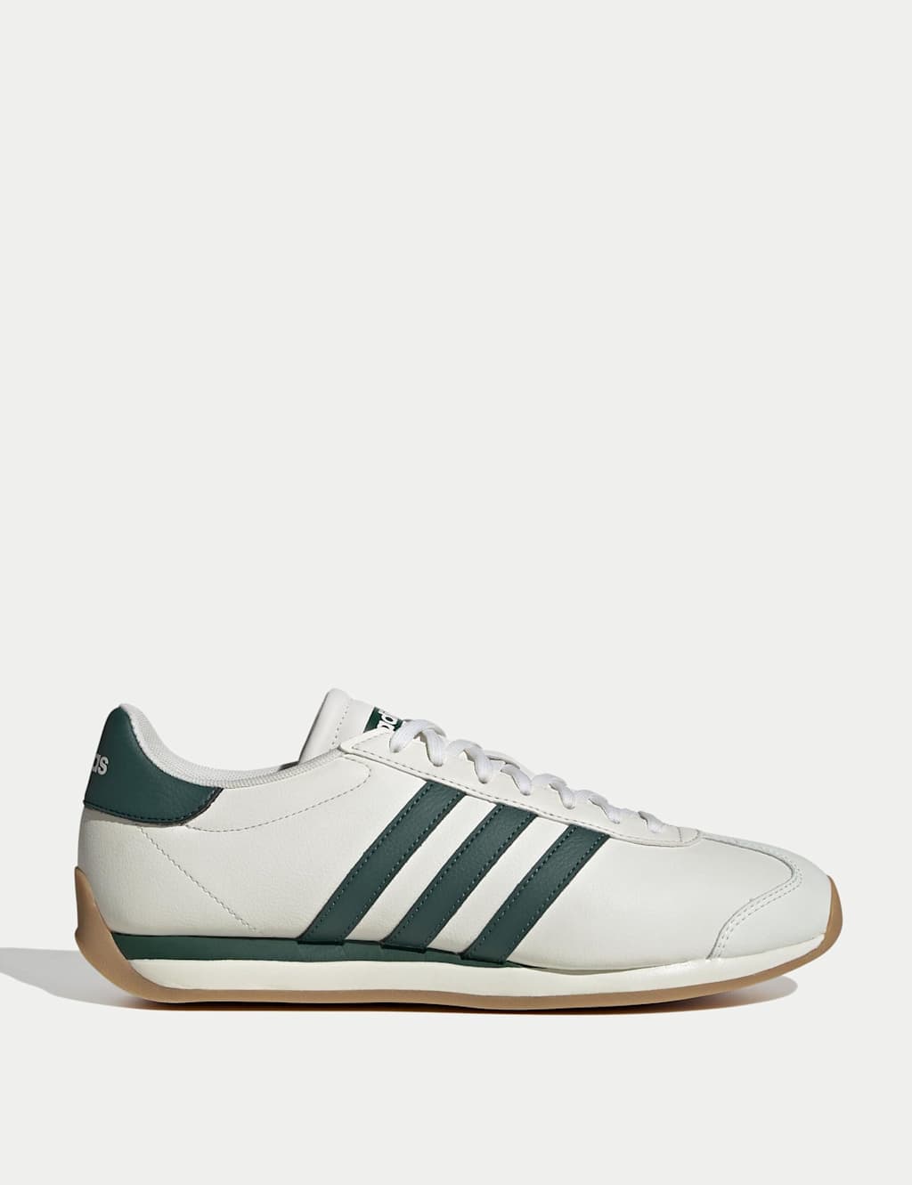 Adidas Men's Runvista Halo Lace Up Trainers - 12 - White Mix