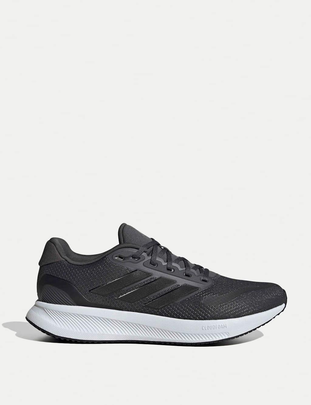 Adidas Men's Runfalcon 5 Running Trainers - 12 - Black/Grey