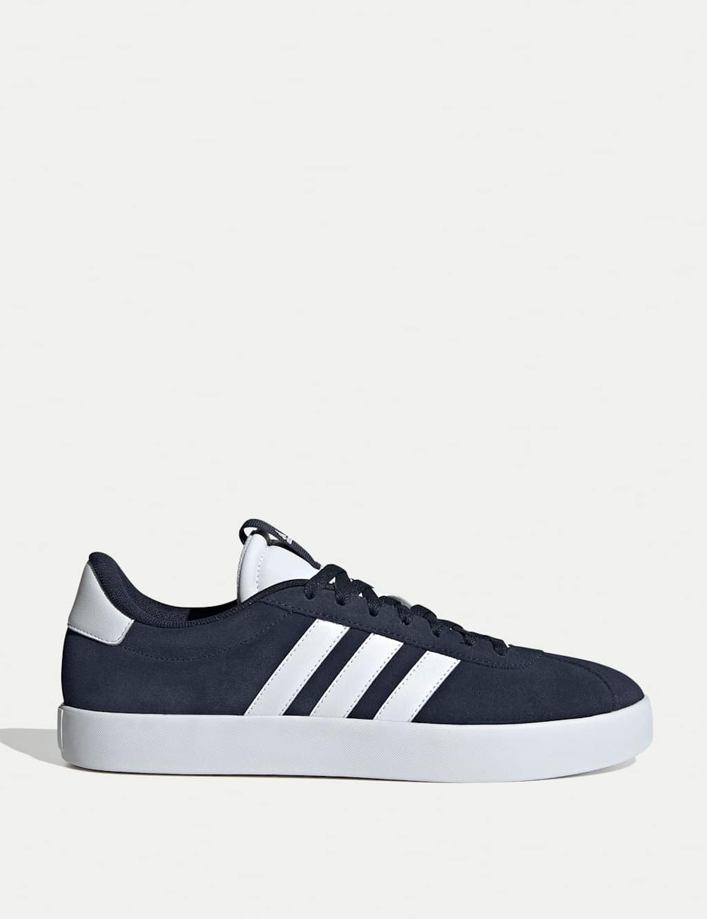 Adidas Men's VL Court 3.0 Leather Trainers - 12 - Navy