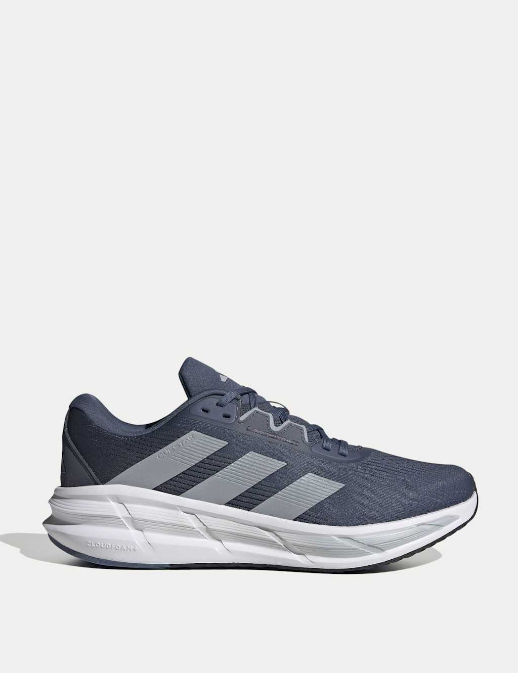 Adidas Men's Questar 3 Running Trainers - 12 - Grey Mix