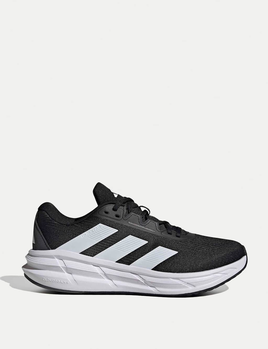 Adidas Men's Questar 3 Running Trainers - 12 - Black Mix
