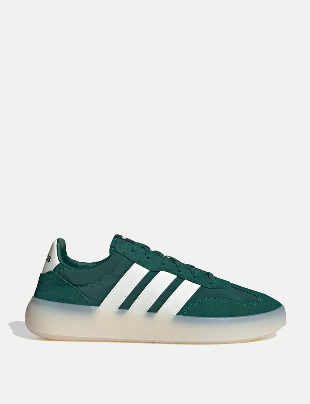 Adidas Men's Barreda Decode Suede Lace Up Trainers - 12 - Green Mix
