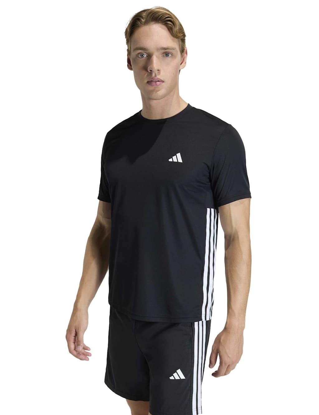 Adidas Men's Essentials Crew Neck T-Shirt - L - Black