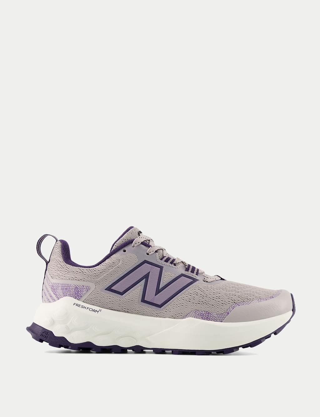 New Balance Women's FRESH FOAM X GAROE v2 Running Trainers - 7½ - Light Purple