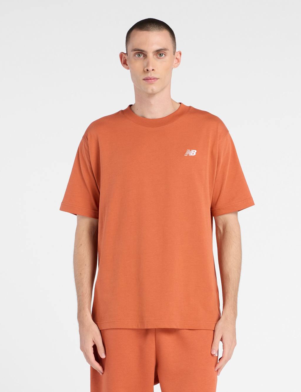 New Balance Men's Pure Cotton Crew Neck T-Shirt - XL - Burgundy