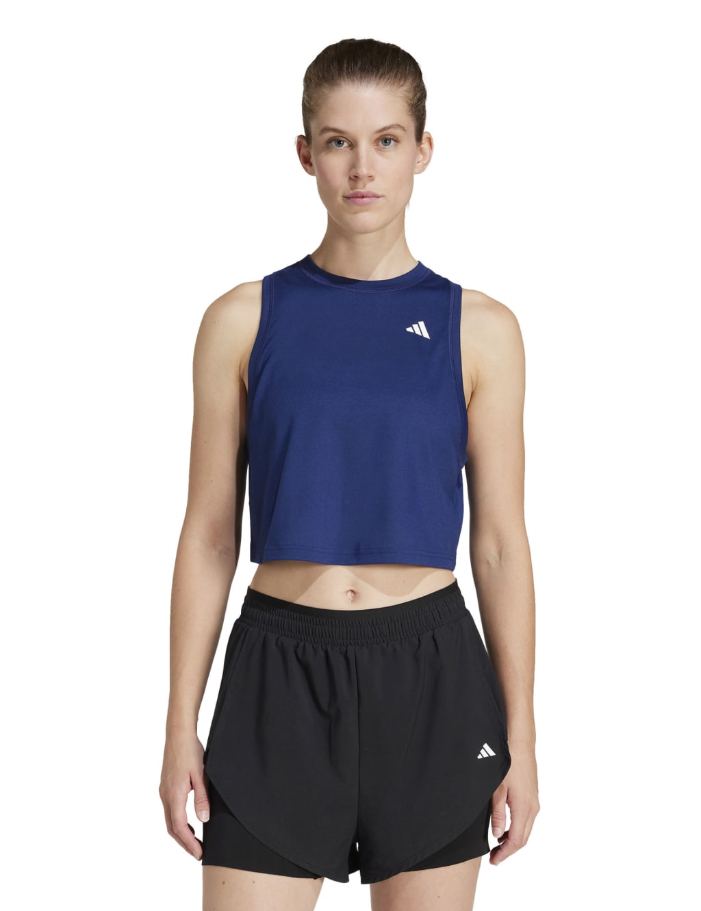Train Essentials Crew Neck Boxy Vest Top