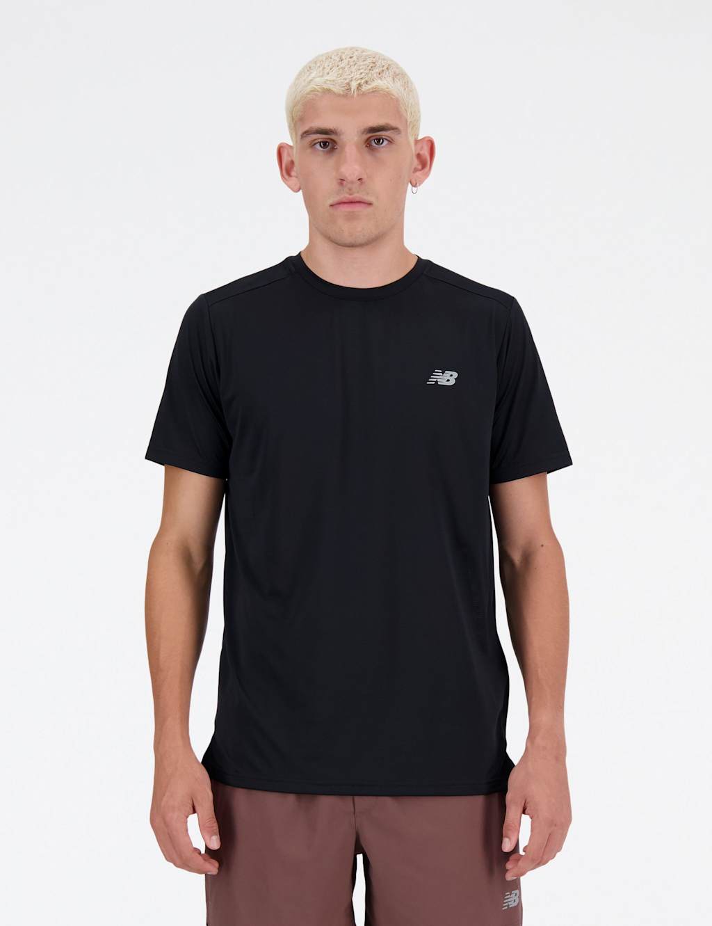 New Balance Men's Sport Essential Crew Neck T-Shirt - S - Black