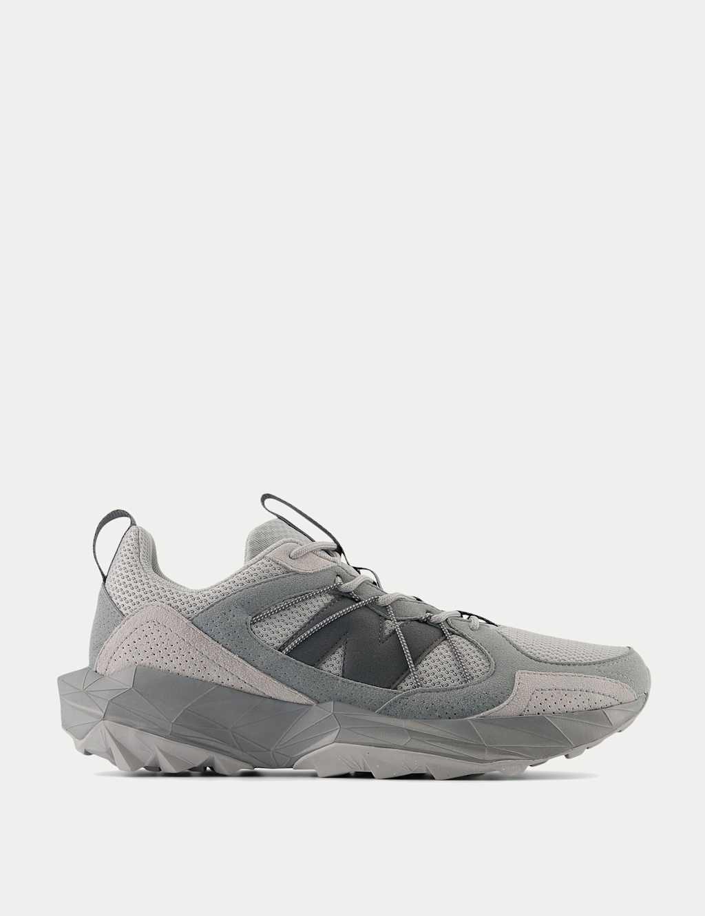 New Balance Men's Tektrel Running Trainers - 7 - Grey Mix