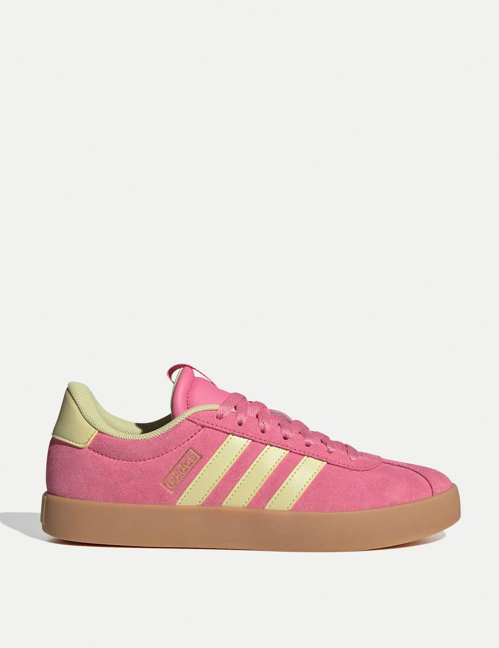 Adidas VL Court 3.0 Cupsole Trainers Dusky Rose
