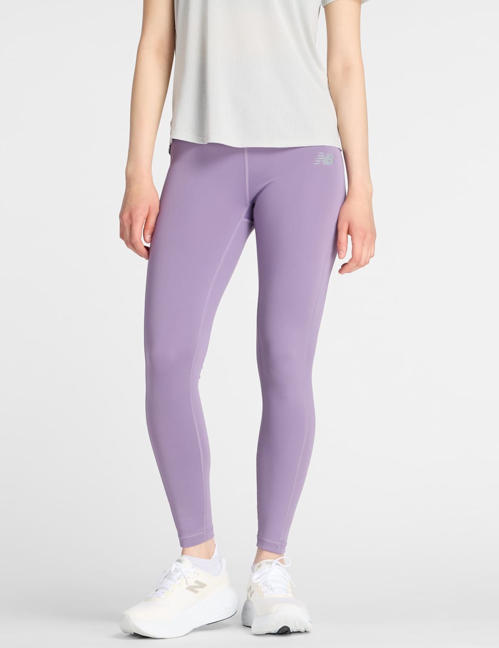 New Balance Women's High Waisted Gym Leggings - Small - Light Purple
