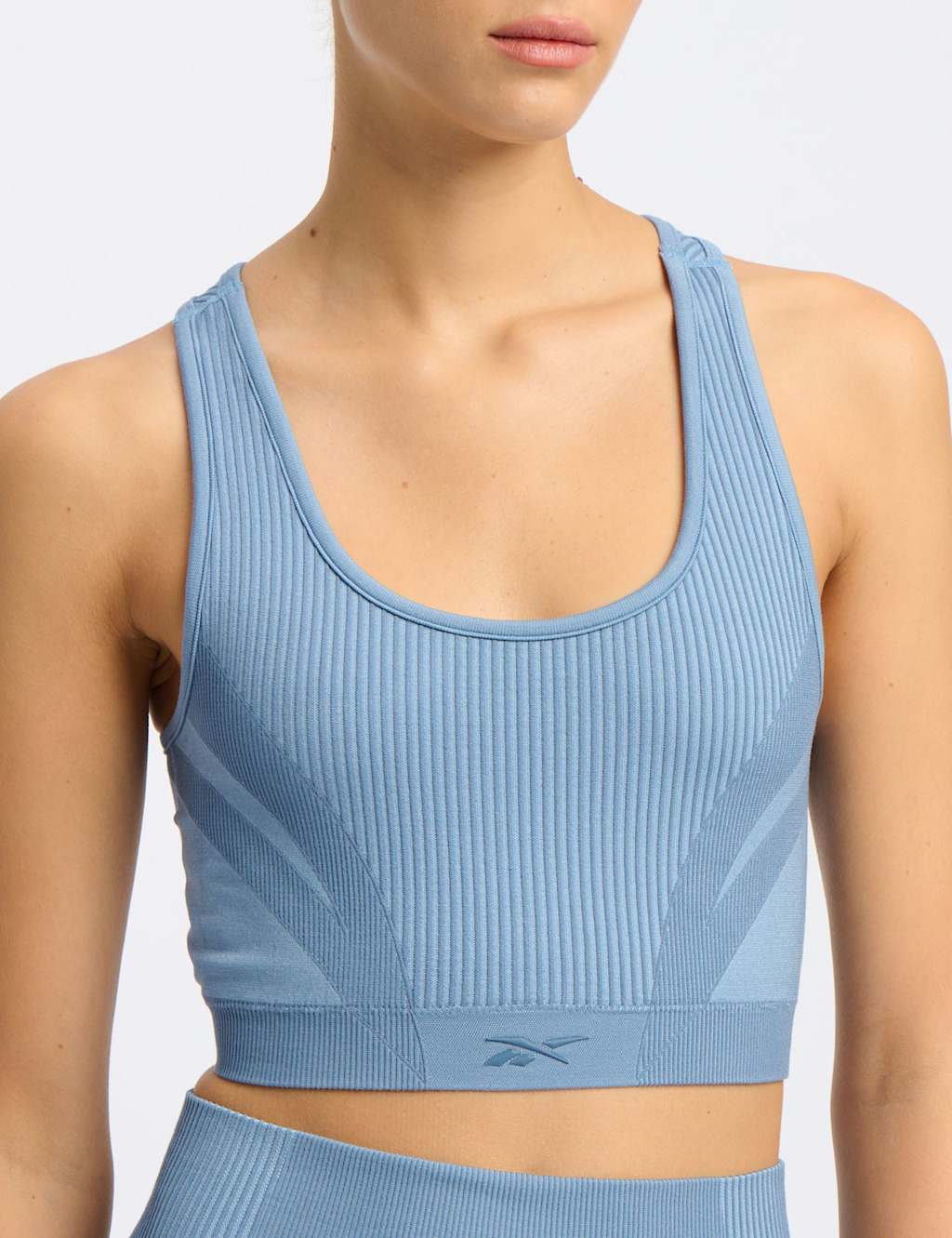Lab Seamless Non Wired Crop Top Sports Bra