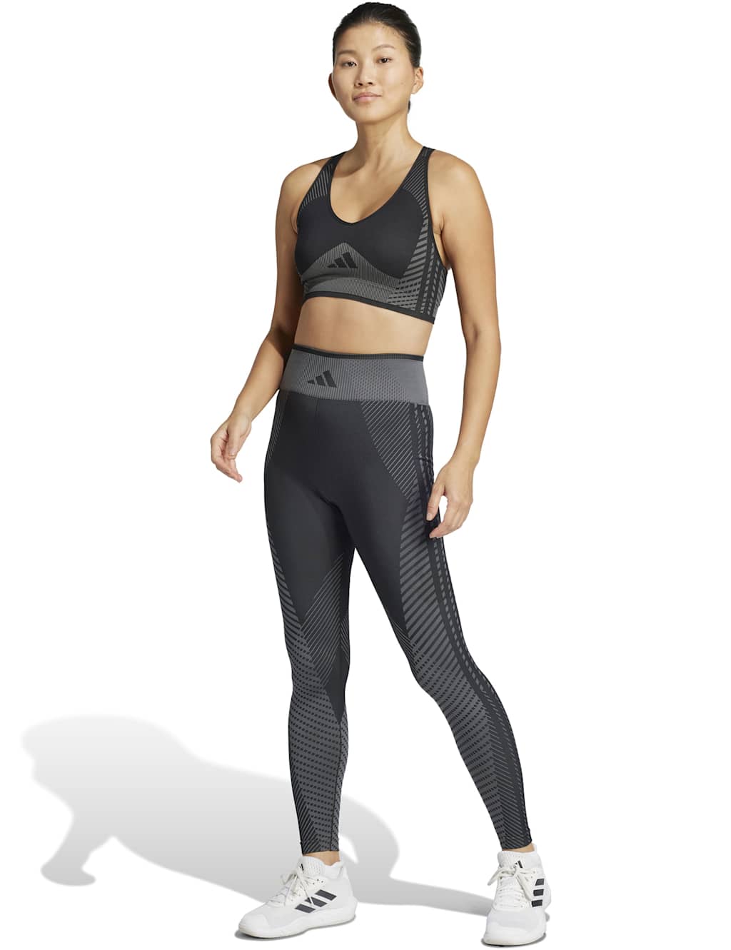 Knitted Training High Waisted 7/8 Leggings