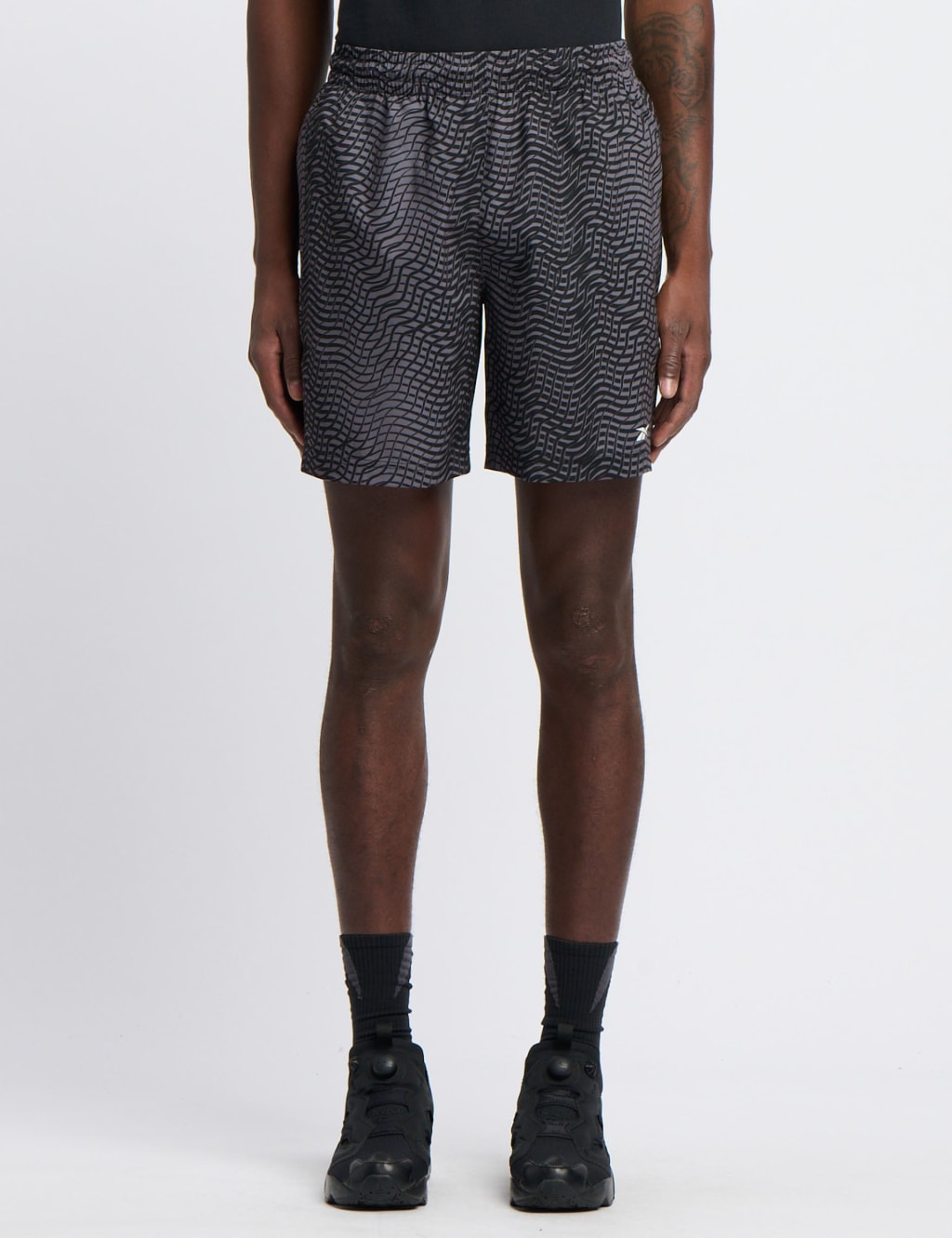 ID Train Hype Printed Shorts