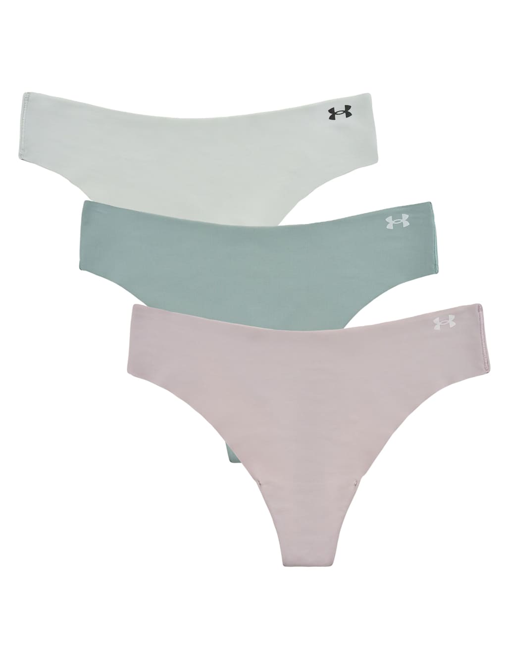 3pk Pure Stretch No Show Thongs