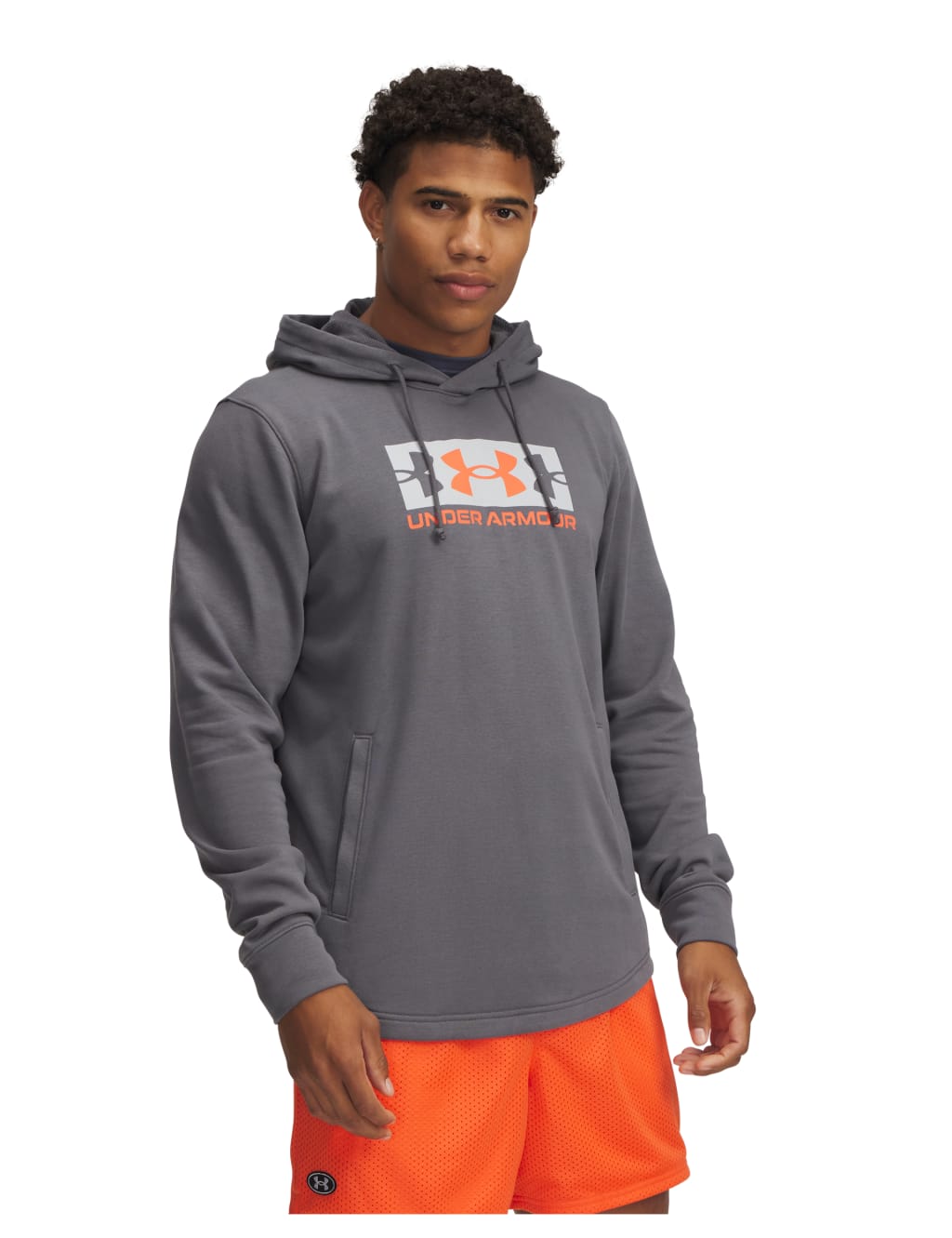 Rival Terry Logo Cotton Rich Hoodie