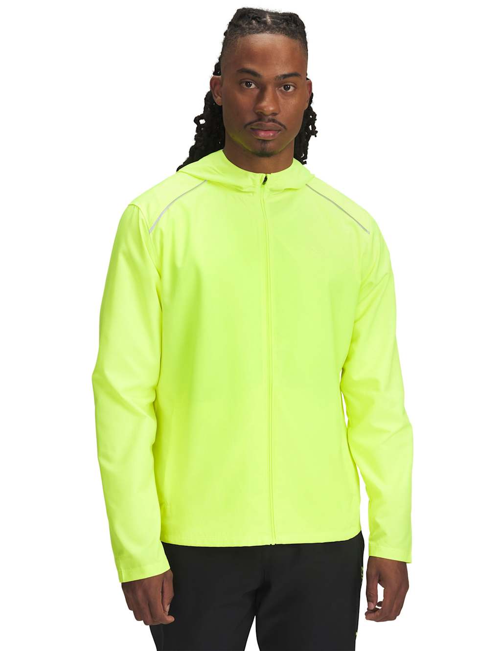 Launch Hooded Water Repellent Sports Jacket