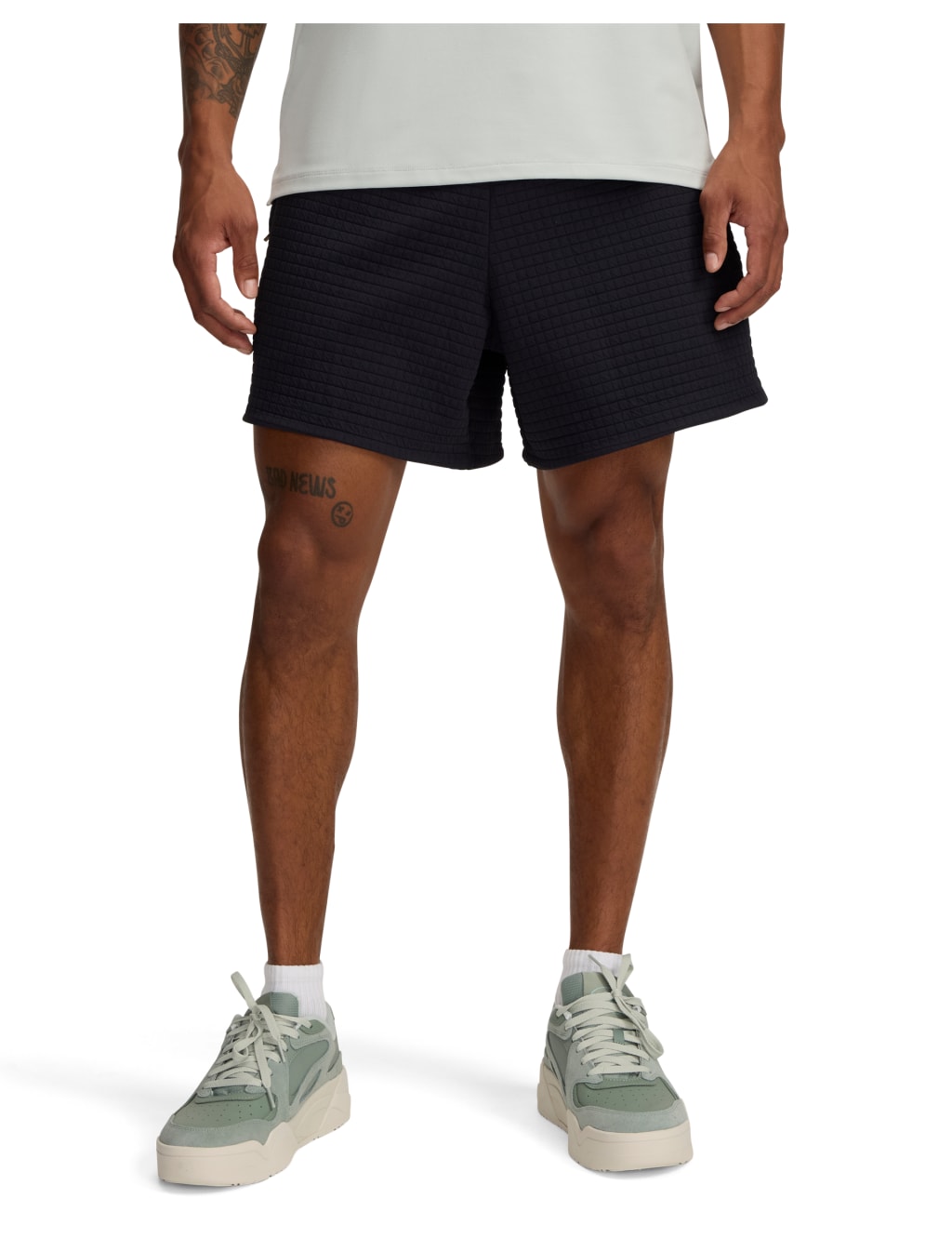 Unstoppable Fleece Grid Sport Shorts