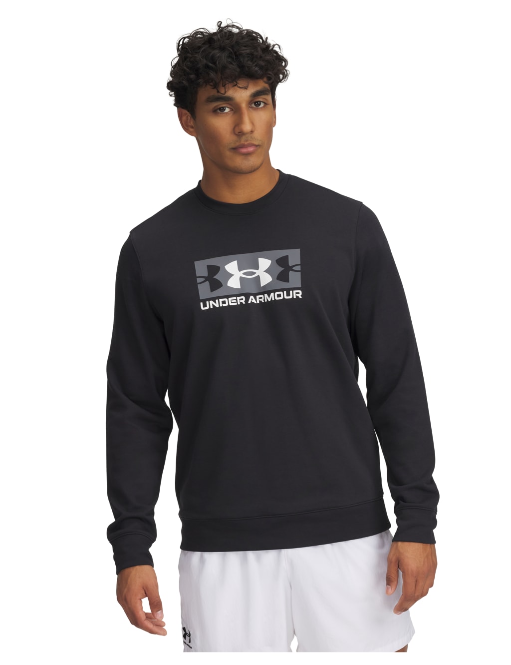 Rival Terry Logo Crew Neck Sweatshirt