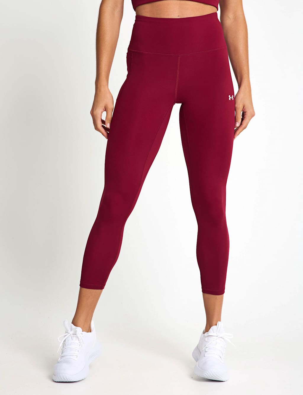Under Armour Women's Motion 7/8 Leggings - Large - Burgundy