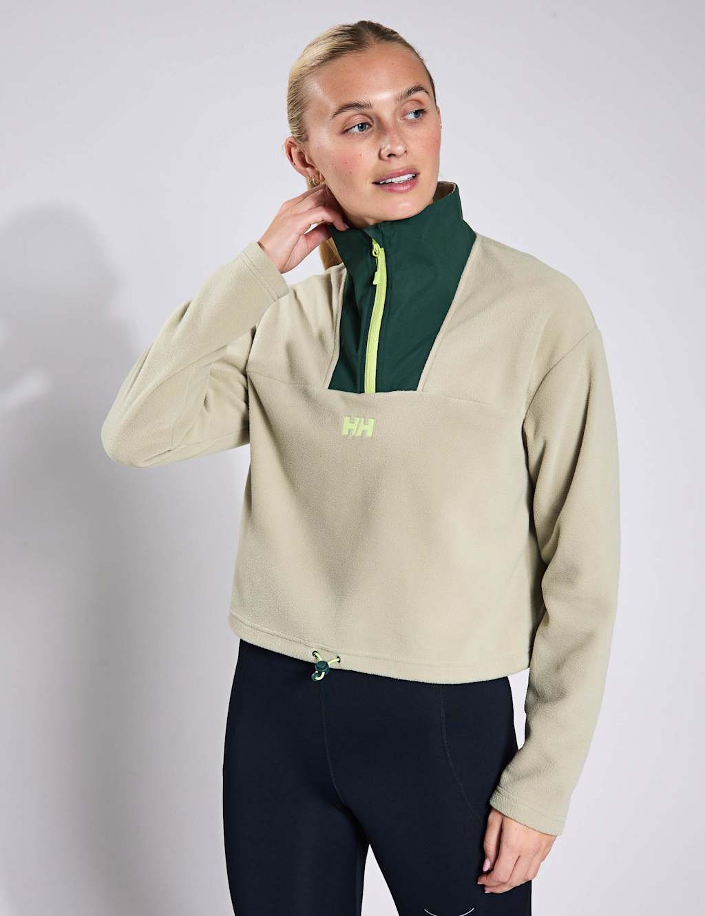 Daybreaker Cropped Fleece Jacket