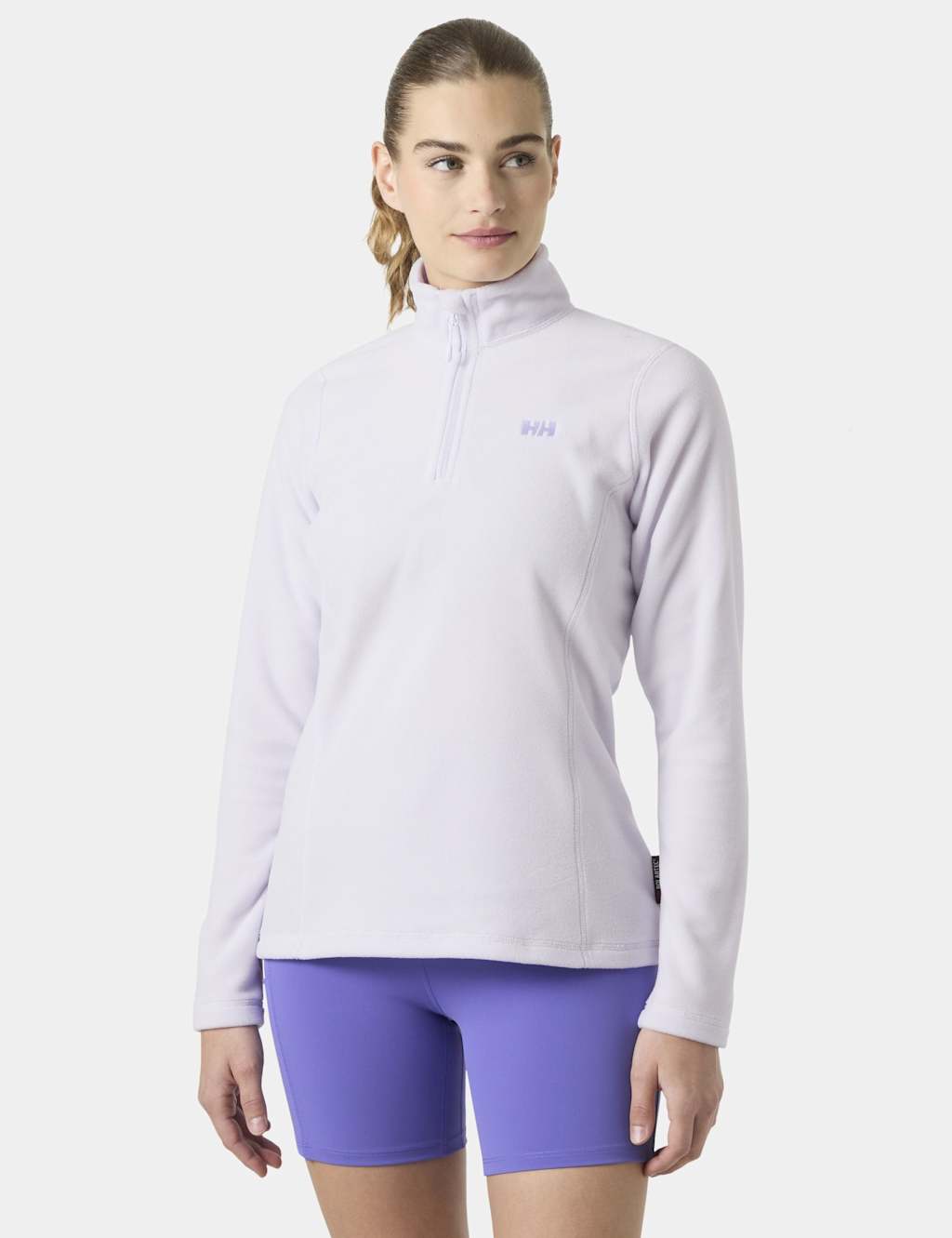 Helly Hansen Women's Daybreaker Fleece Funnel Neck Sweat-shirt - Large - Purple - Available at M&S