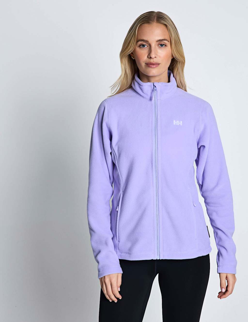 Helly Hansen Women's Daybreaker Fleece Funnel Neck Jacket - Small - Lilac - Available at M&S