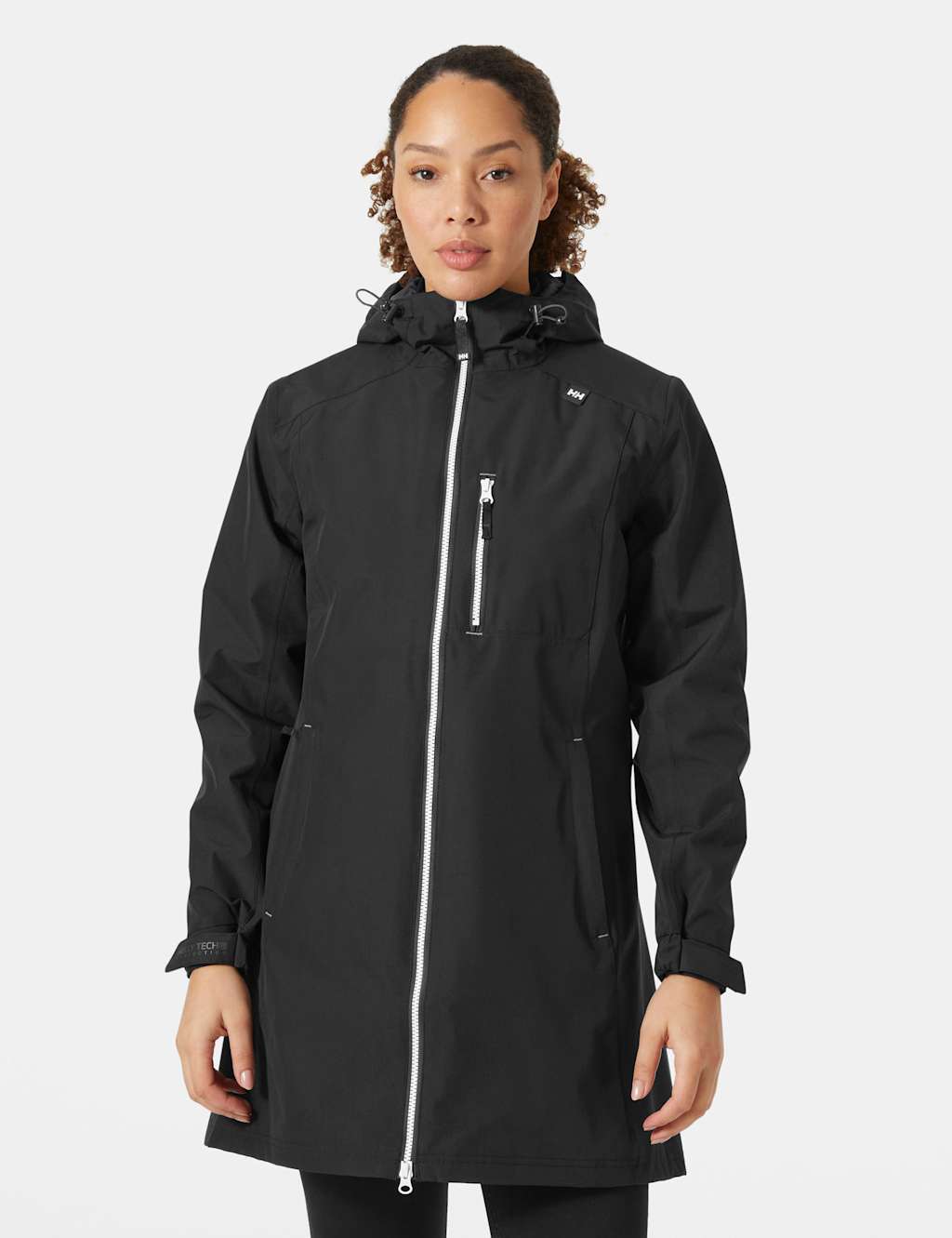 Belfast Hooded Longline Rain Jacket