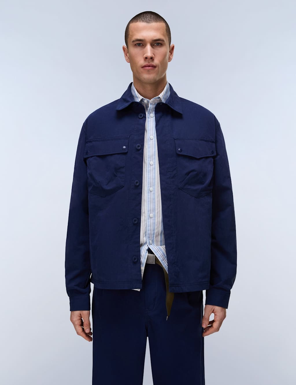 Napapijri Men's Leoras Cotton Rich Jacket - 2XL - Dark Navy - Available at M&S